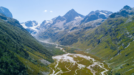 Myrdy valley. Caucasus