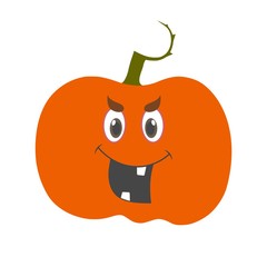 Pumpkin for Halloween party, Smiling pumpkin