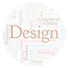 Obraz premium Word cloud with text Design.