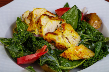 Roasted chicken breast