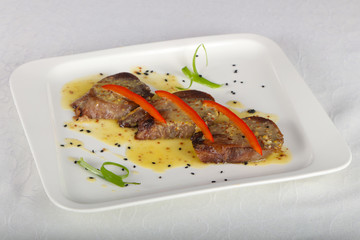 Pork tongue