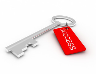 a key with word success