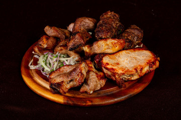 Shashlik kebab set