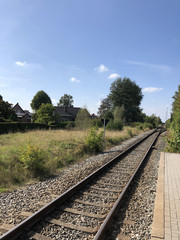 Fototapeta premium Railway in Weener