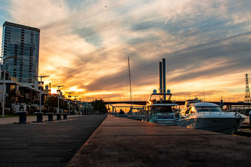 Dockalnds Melbourne Sunset rodtonph