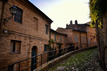 Fermo, medieval town, Italian touristic destination