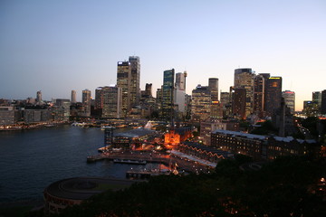 Fototapeta premium sydney central business district