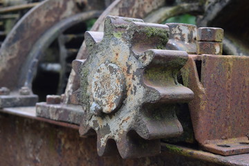 alte rostige Schraube