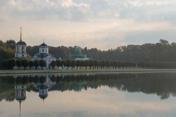 Obraz premium lake bled in Moscow