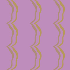 Seamless pattern background with multi-colored wavy lines.