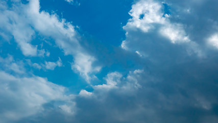 Obraz premium 青空・雲