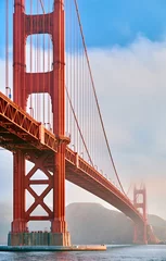 Selbstklebende Fototapeten Golden Gate Bridge at morning, San Francisco, California © haveseen