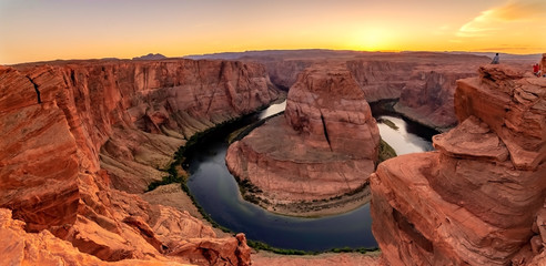 Horseshoe bend pano