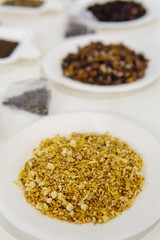 Asian condiments and spices.