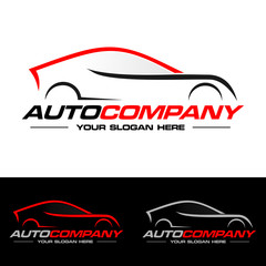 Car Logo Vector Illustration. Automotive car logo design