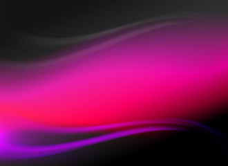 Dark red, purple abstract design with flowing stripes.