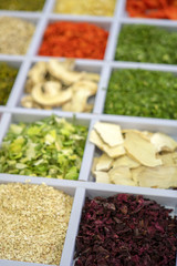 Eastern dried seasonings.