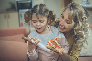 Mommy you prepare the best pizza ever.