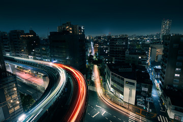 Fototapeta na wymiar Tokyo vue du ciel