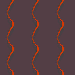 Seamless pattern background with multi-colored wavy lines.