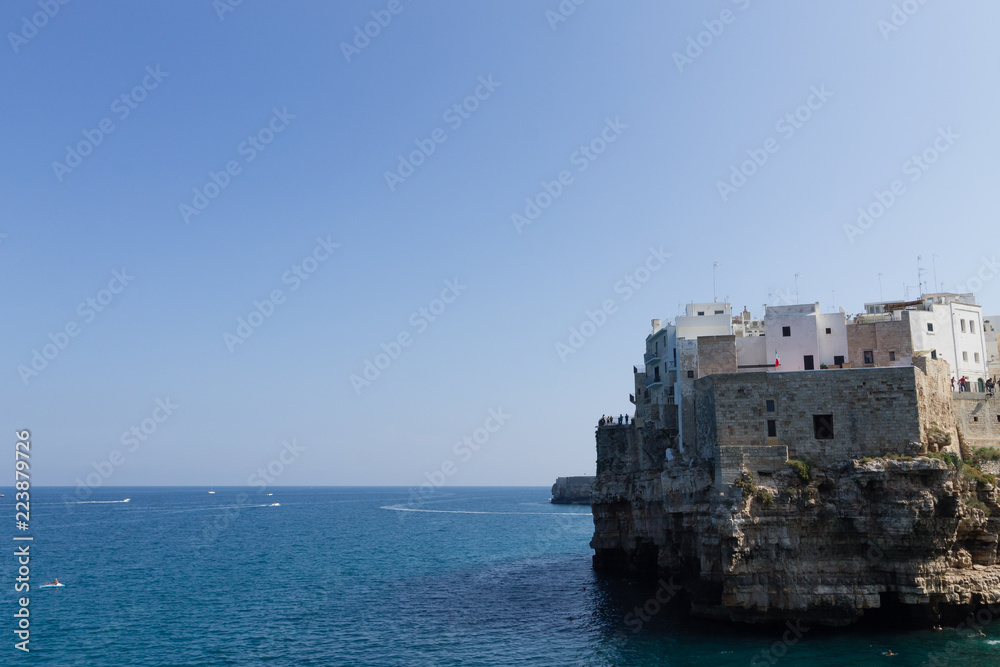 Wall mural Polignano a mare view, Apulia, Italy