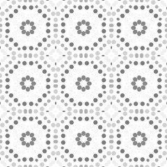 Seamless abstract pattern background with a variety of colored circles.