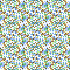 Seamless pattern background from a variety of multicolored squares.