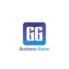 Obraz premium Initial Letter GG Logo Template Design