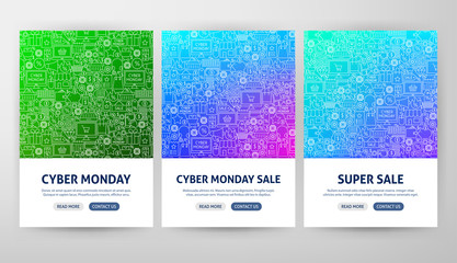 Cyber Monday Flyer Concepts