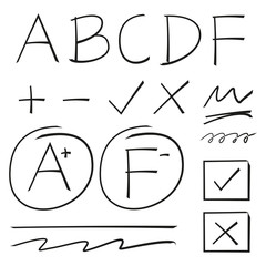grade result symbols