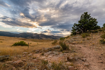 Horsetooth Reservoir at Sunset