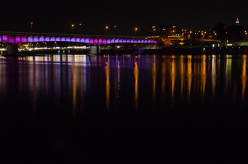 Fototapeta na wymiar City by night