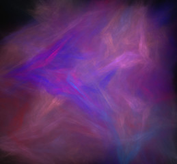 Purple blue pink abstract.Fantasy fractal texture. Digital art. 3D rendering. Computer generated image.