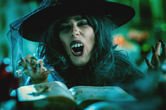 Witch Is Cooking Magic Potion