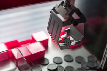 Naklejka premium Virtual money coins