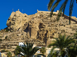 Santa Barbara Castle Castell Alicante Costa Blanca Spain