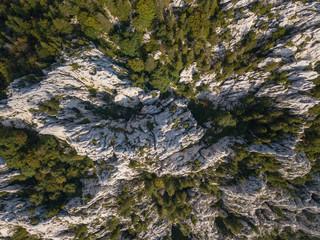 Bijele stijene (White Rocks) is a nature reserve in Croatia famous for its amazing topography. Karst rock formations similar to the stone forest (e.g. Shilin, China) with hundreds of rock pillars.