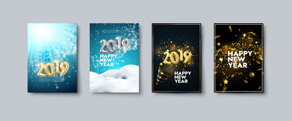 New Year party invitation