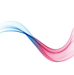 Abstract color wavy background