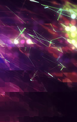 Abstract red creative background. illustration digital.