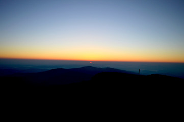 Sunrise in Mountain
