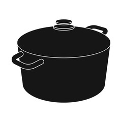 Vector illustration of kitchen and cook symbol. Collection of kitchen and appliance stock symbol for web.