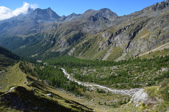 Valle d'Aosta - Gressoney, alta valle del Lys