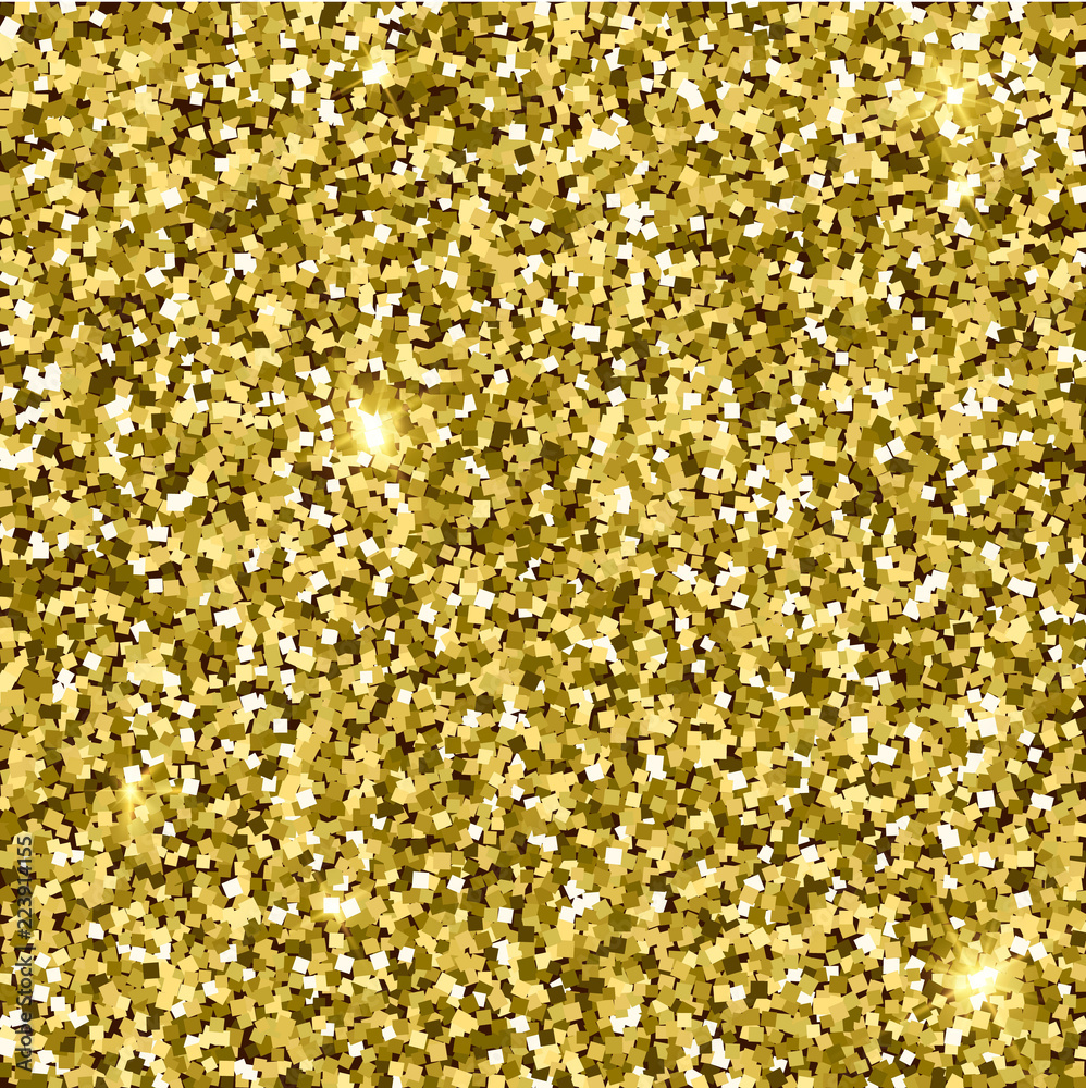 Canvas Prints gold glittery texture. sparkle golden vector background. seamless pattern