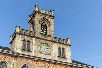 Bell tower of the town hall of Weimar