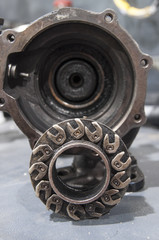 car spare part disassembled turbocharger