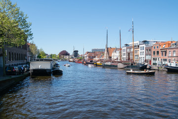 Fototapeta na wymiar Leiden in Holland