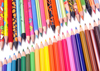 colored pencils