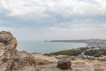 Kerch, view from Mithridates, Black Sea, Crimea