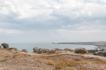 Kerch, view from Mithridates, Black Sea, Crimea